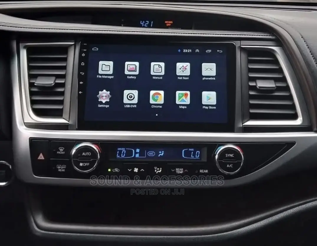 Toyota Highlander 2014-2018 Android GPS Navigation System.