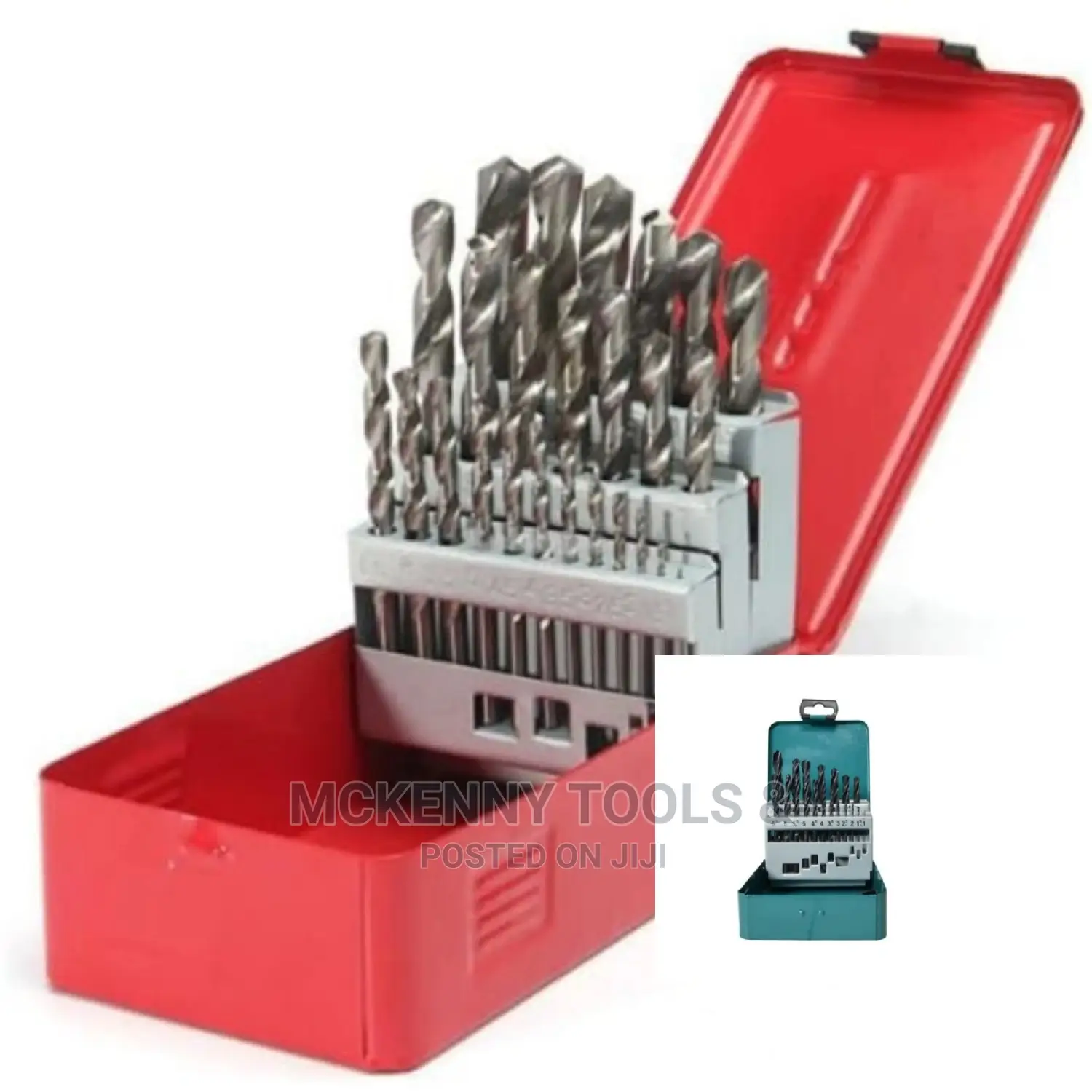 Drill Bit Set - 25 Pieces - 1-13mm