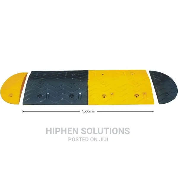 Wear-Resistant Sturdy Rubber Speed Bump