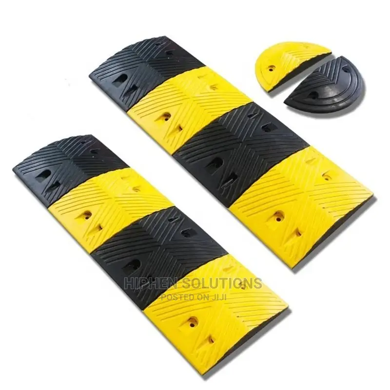 Safety Driveway Concrete Rubber Speed Bumps