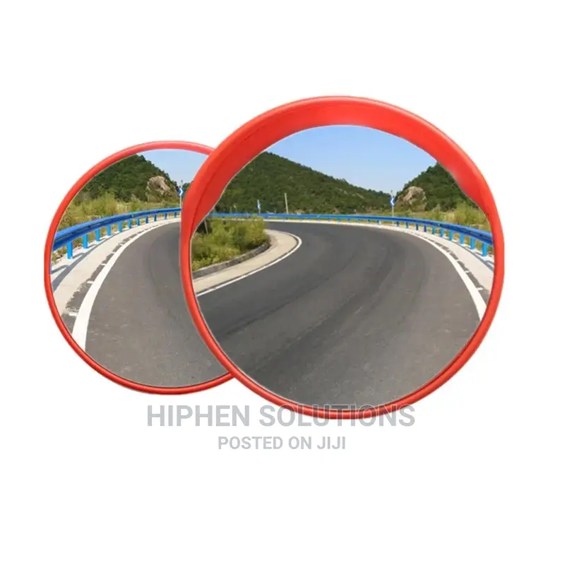 Wide Angle Unbreakable Corner Convex Mirror