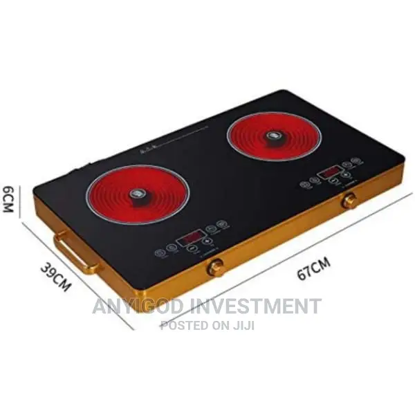 Silver Crest Inferred Cooker Double Burner7000watts