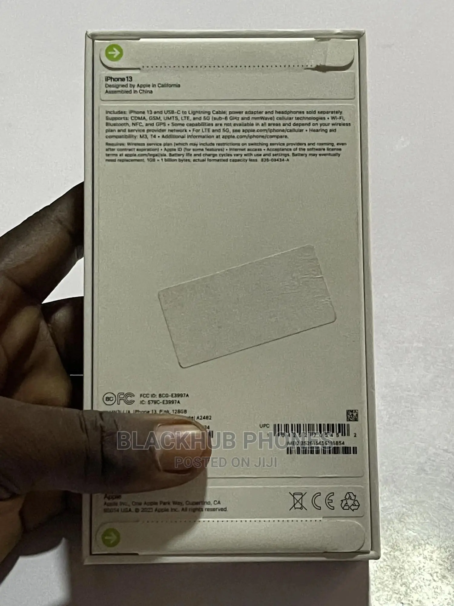 New Apple iPhone 13 128 GB Gold