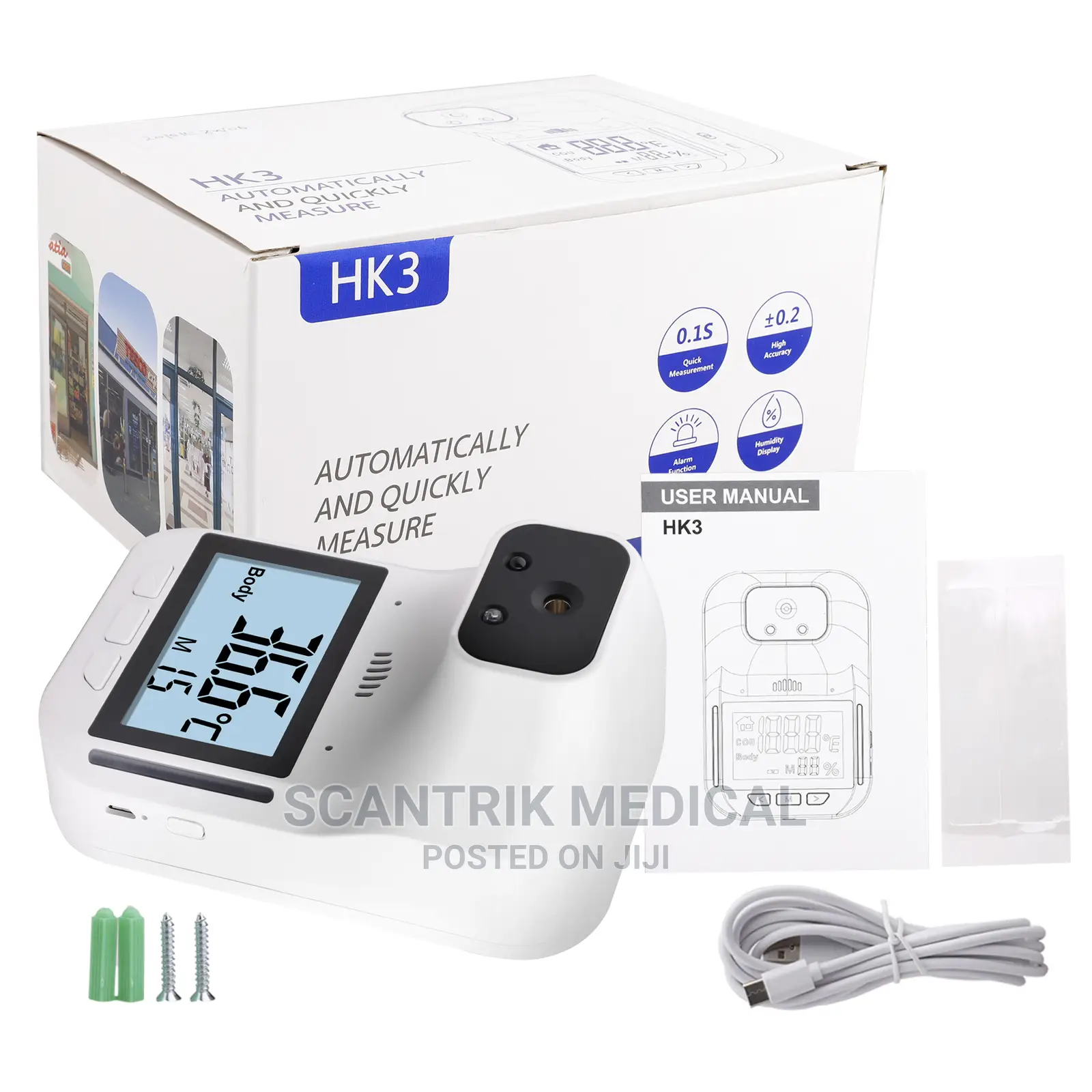 Wall Mounted Thermometer Infrared Thermometer