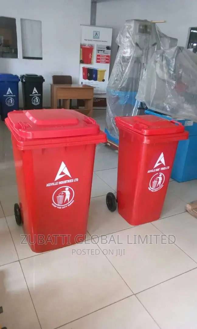 Environmental Wheels Waste Bin / Industrial Wheels Waste Bin