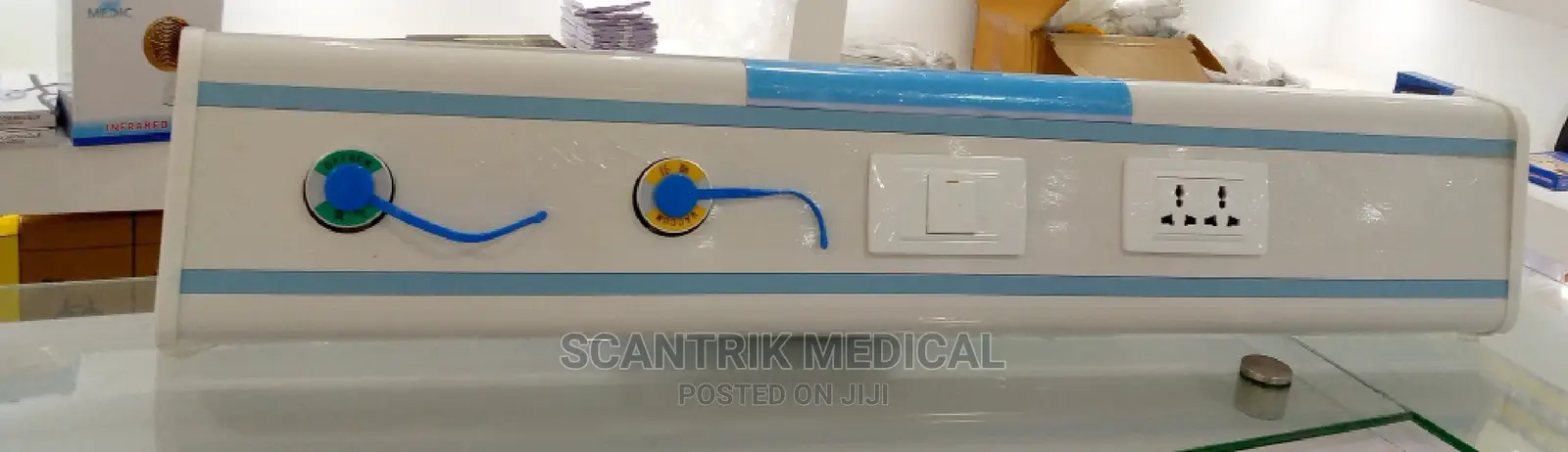 Aluminum Alloy Bed Head Unit System Nurse Call for Ward Nurs