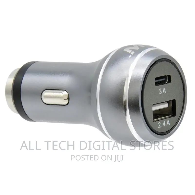 Mobilespec Dual USB-C USB Car Charger