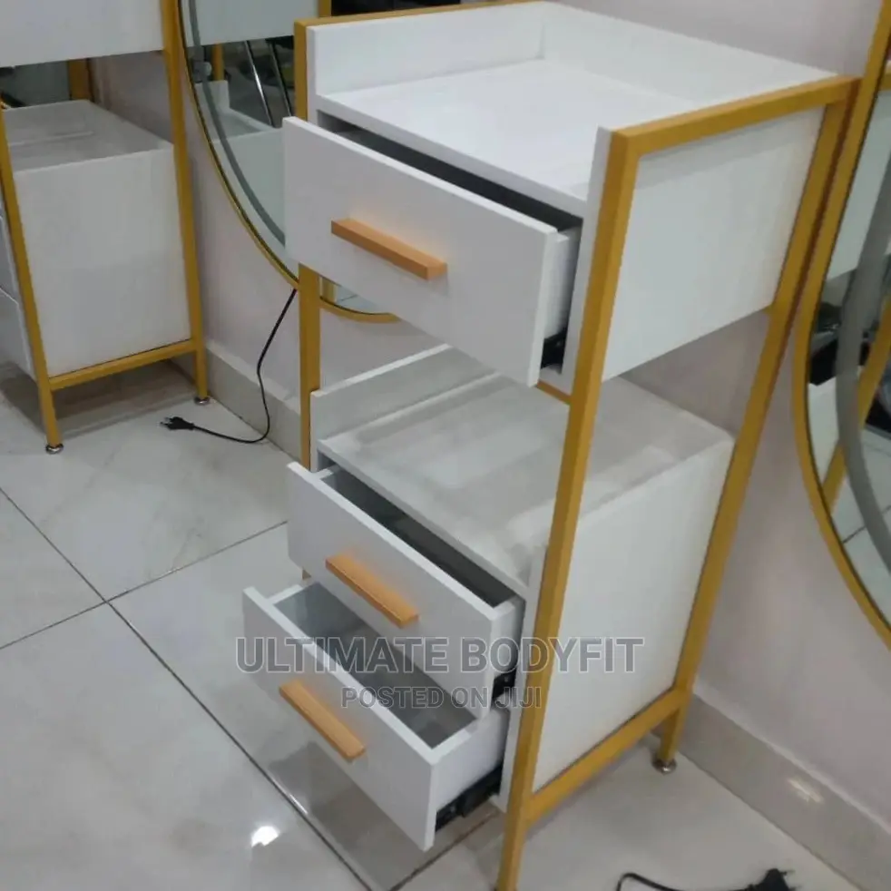Brand New Styling Workstation Salon Cabinet