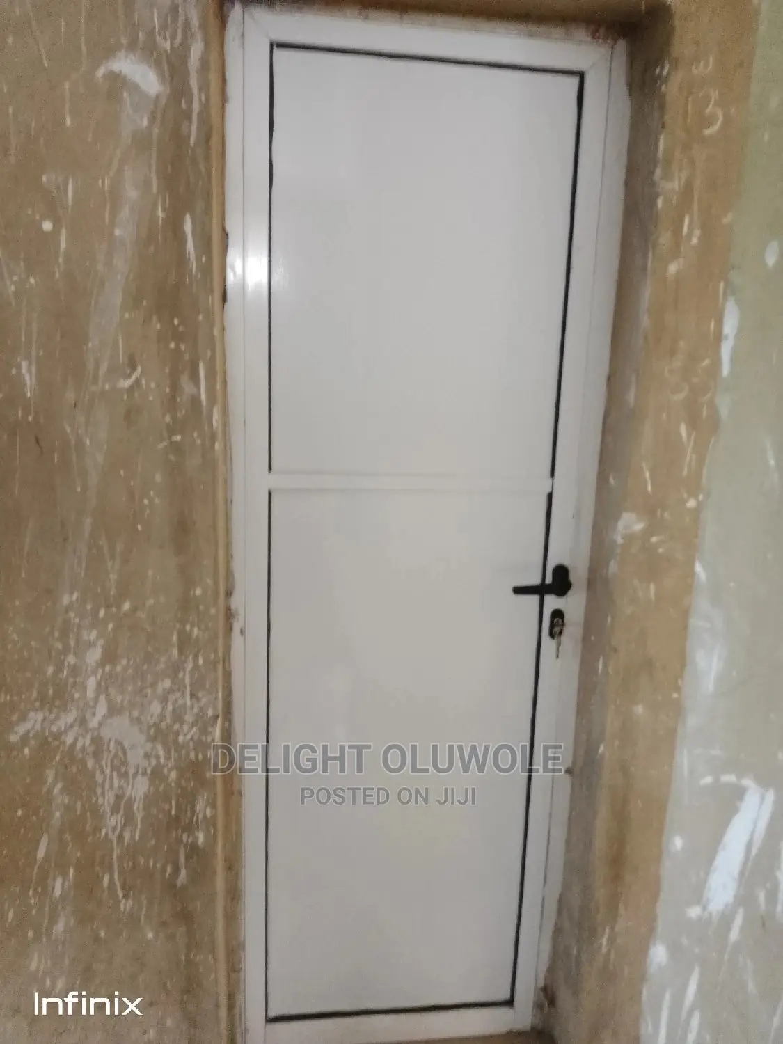 Aluminum Toilet Door