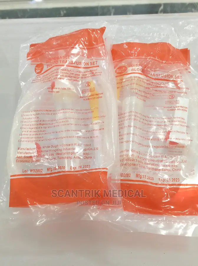 Blood Transfusion Disposable Infusion Set