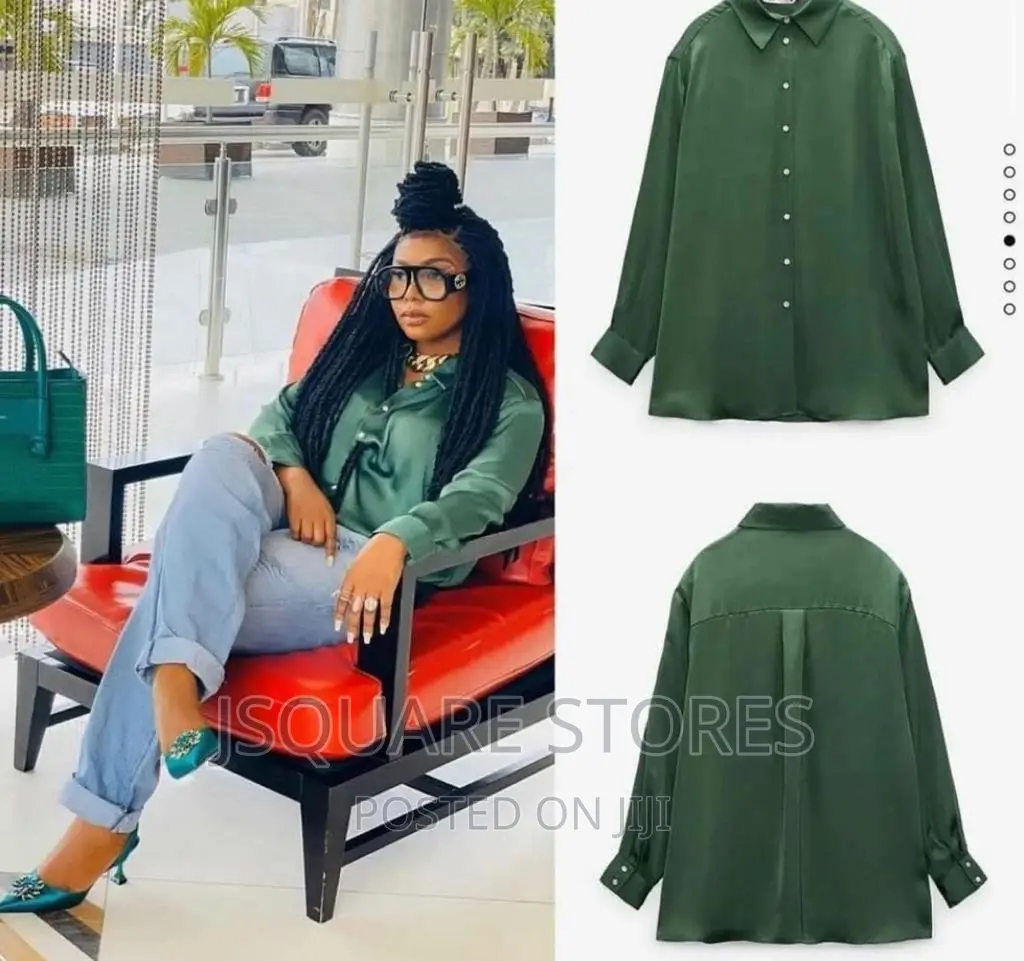 Ladies Silk Shirt