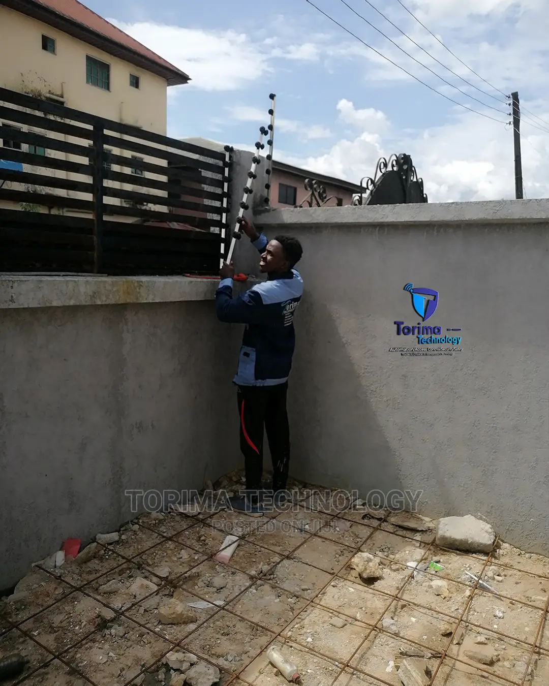 Electric Wires Installations (Fence)