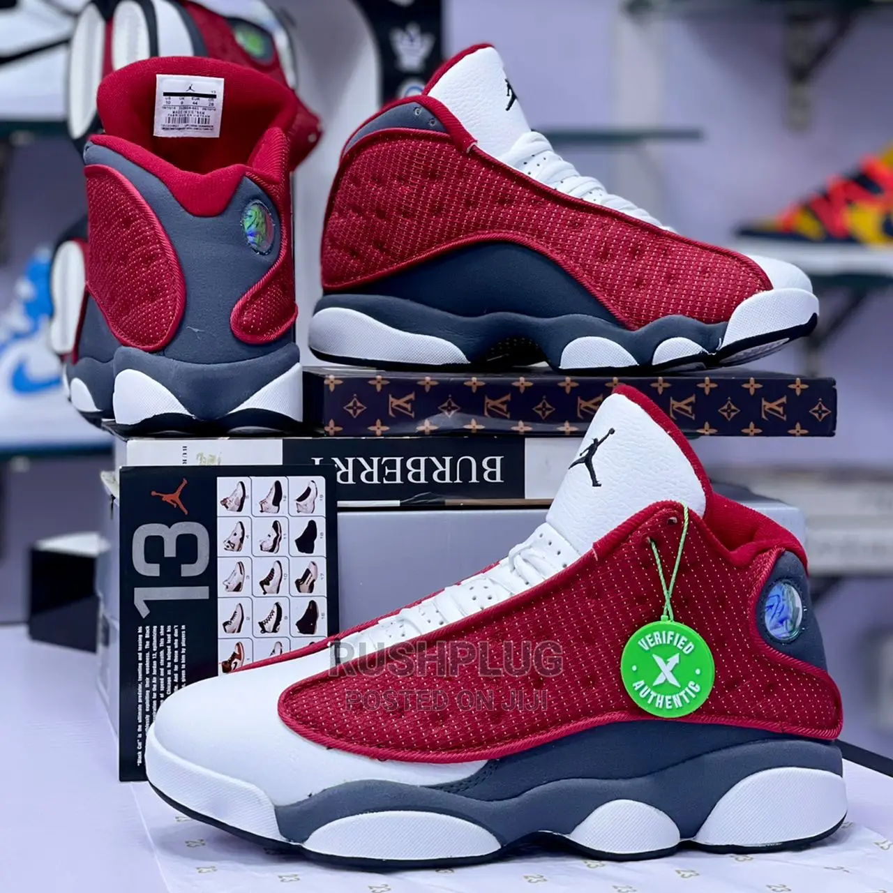 Air Jordan Xiii Retro ‘ Gym Red / Flint Grey ‘*