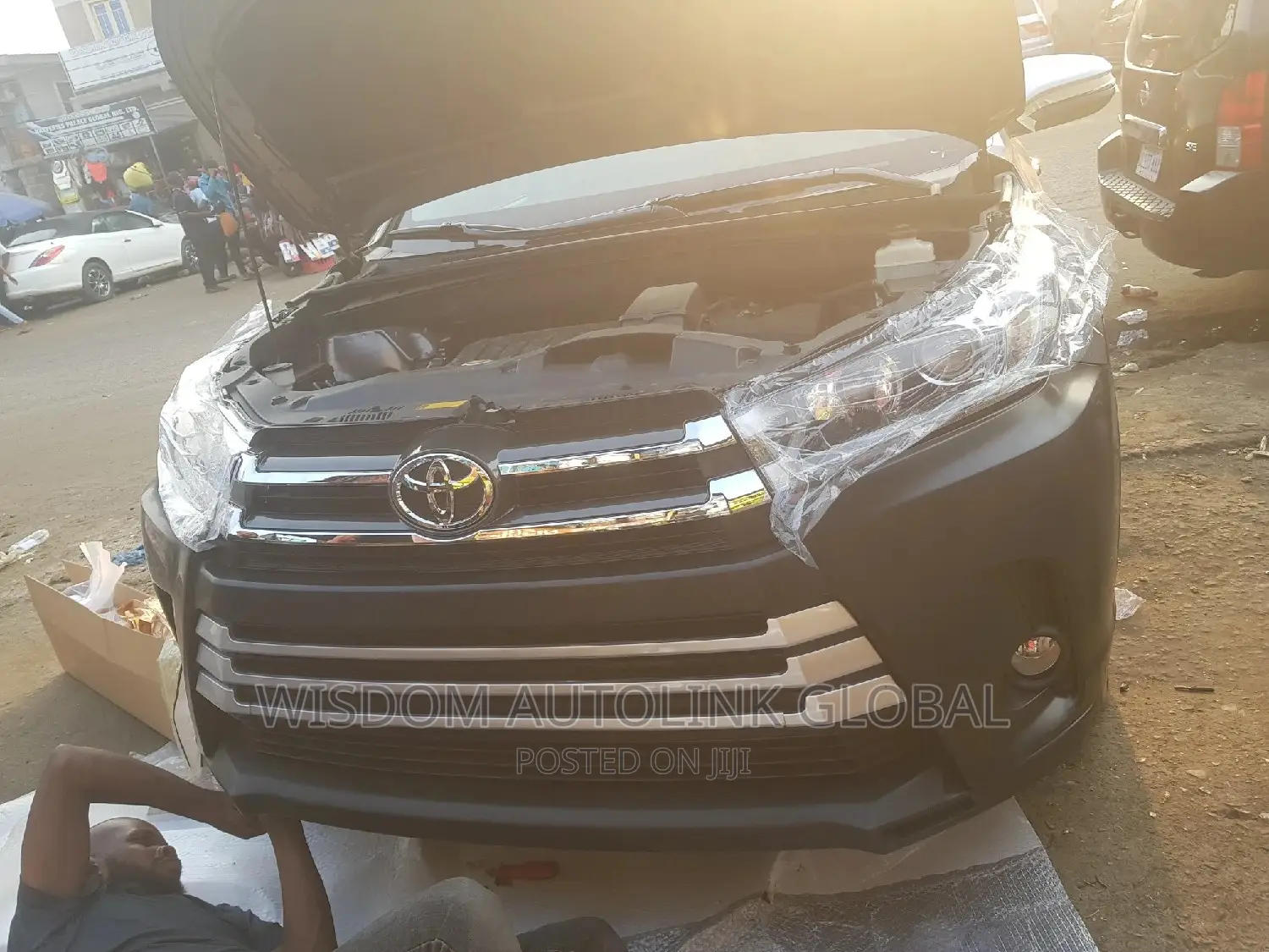 Upgrade For Toyota Highlander 2015 To 2018,Front Back