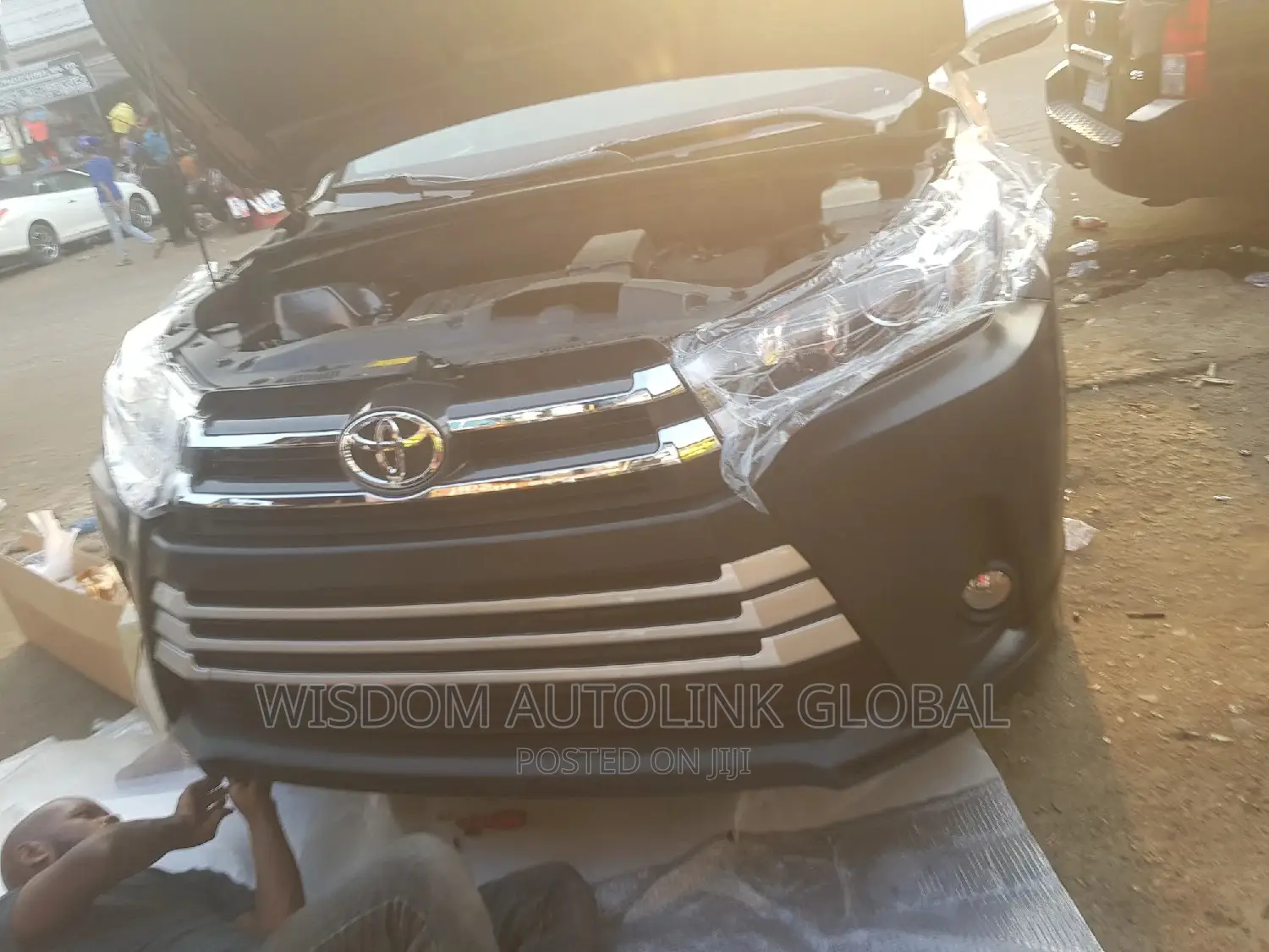 Upgrade For Toyota Highlander 2015 To 2018,Front Back