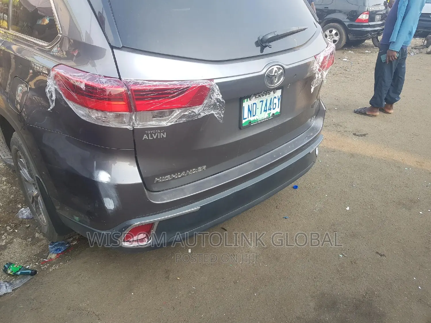 Upgrade For Toyota Highlander 2015 To 2018,Front Back