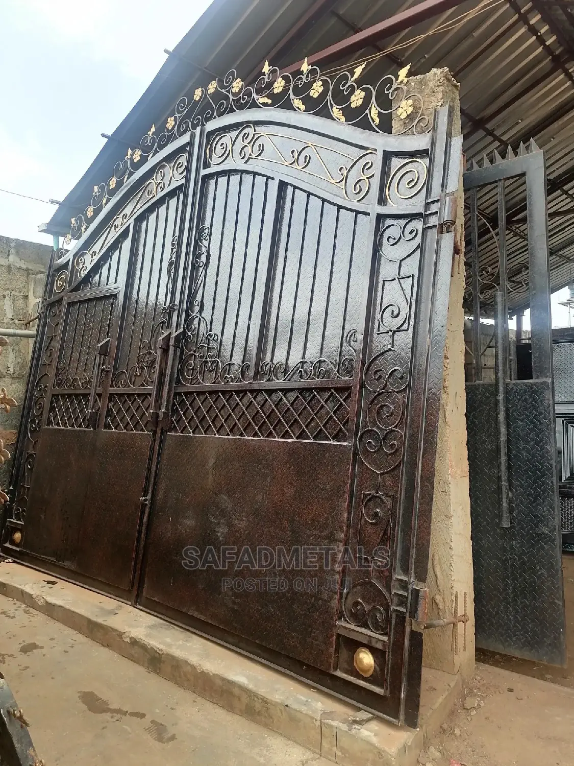 Wrought Iron Luxury Gate