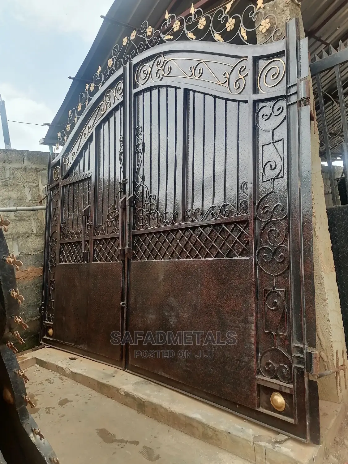 Wrought Iron Luxury Gate