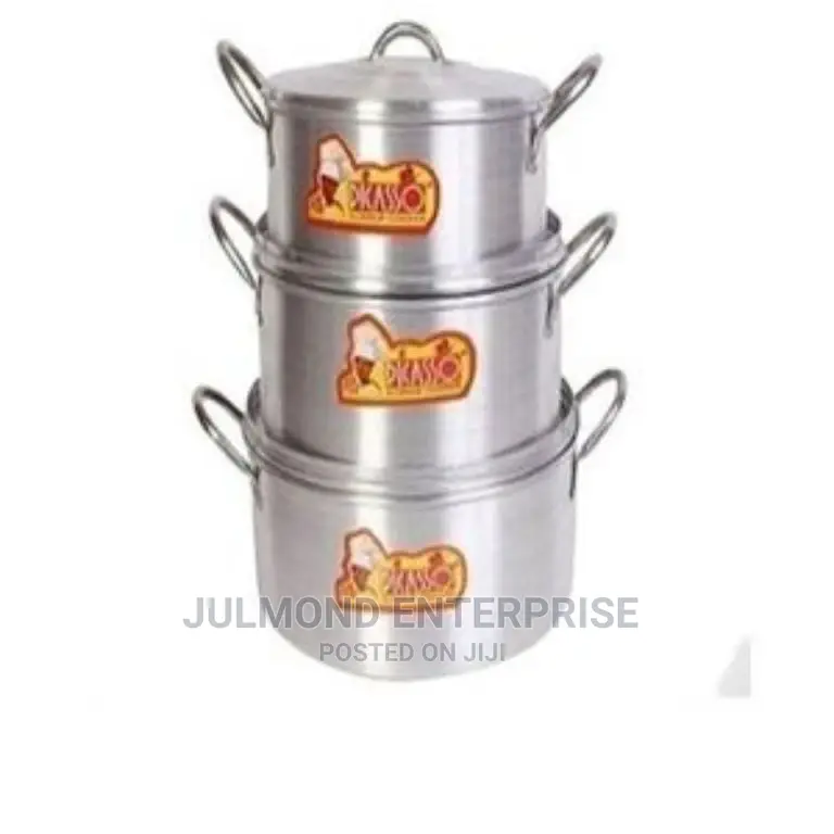 4pcs Set of Aluminium Pots