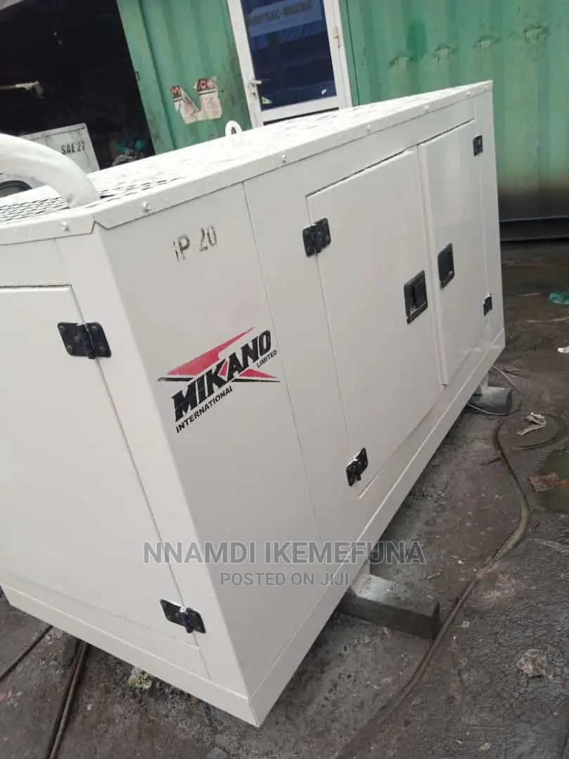 Very Clean Sound 20kva Mikano Perkins Engine Made in U.K