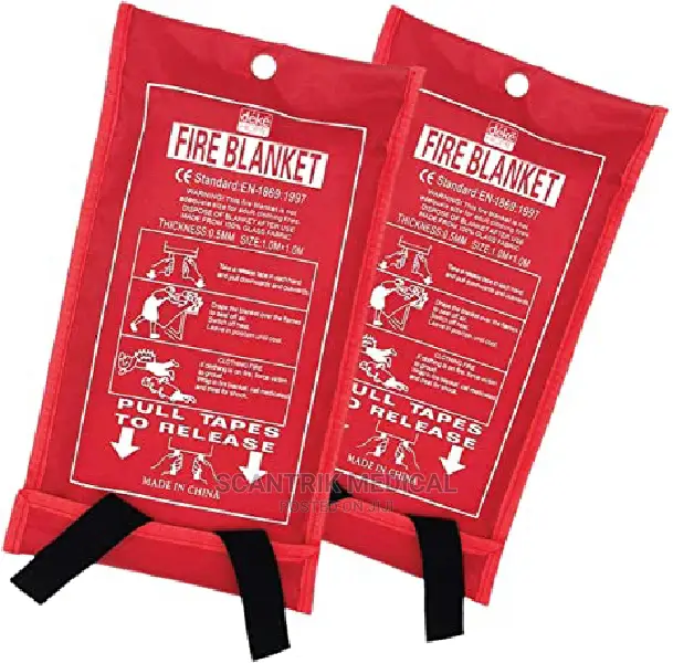 Safe Fire Blanket Emergency Survival Kit