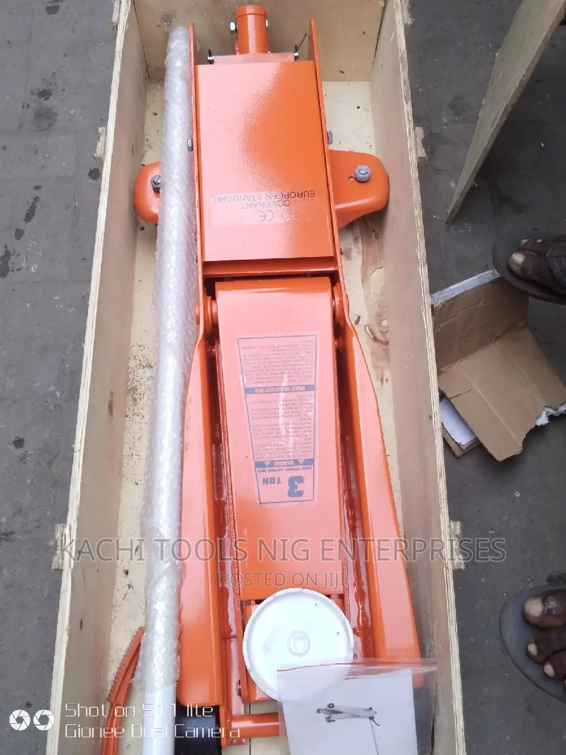 Original 3ton Long Frame Floor Jack