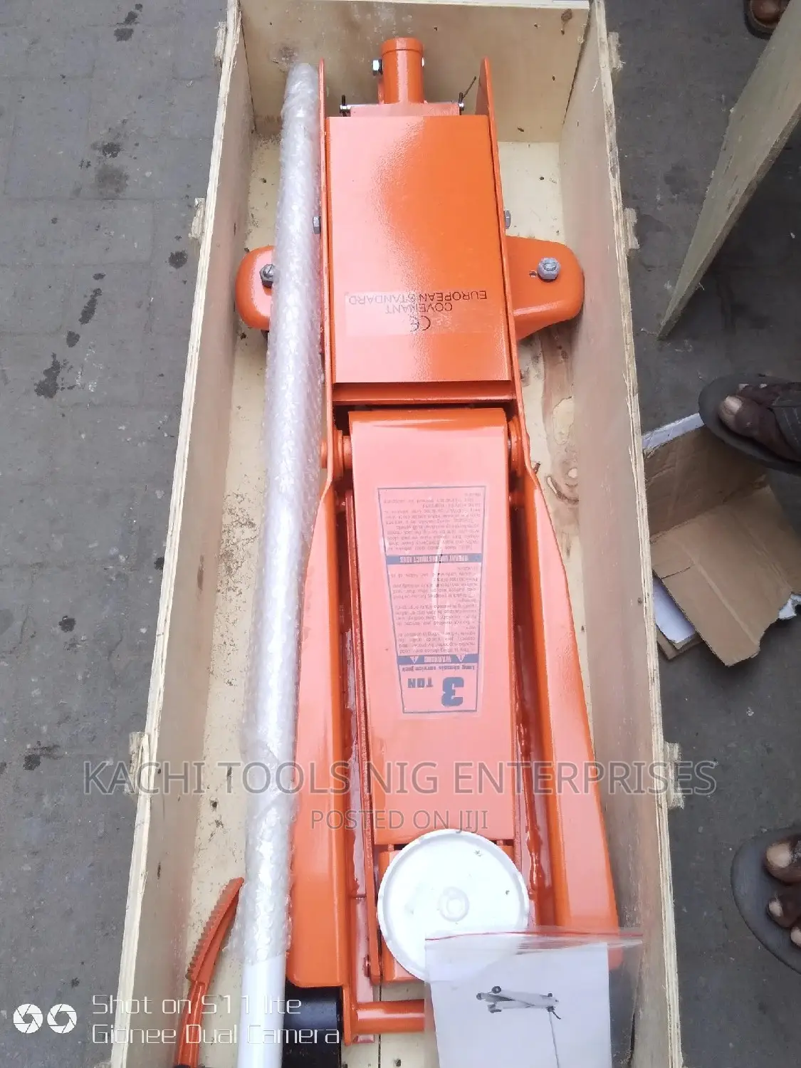 Original 3ton Long Frame Floor Jack