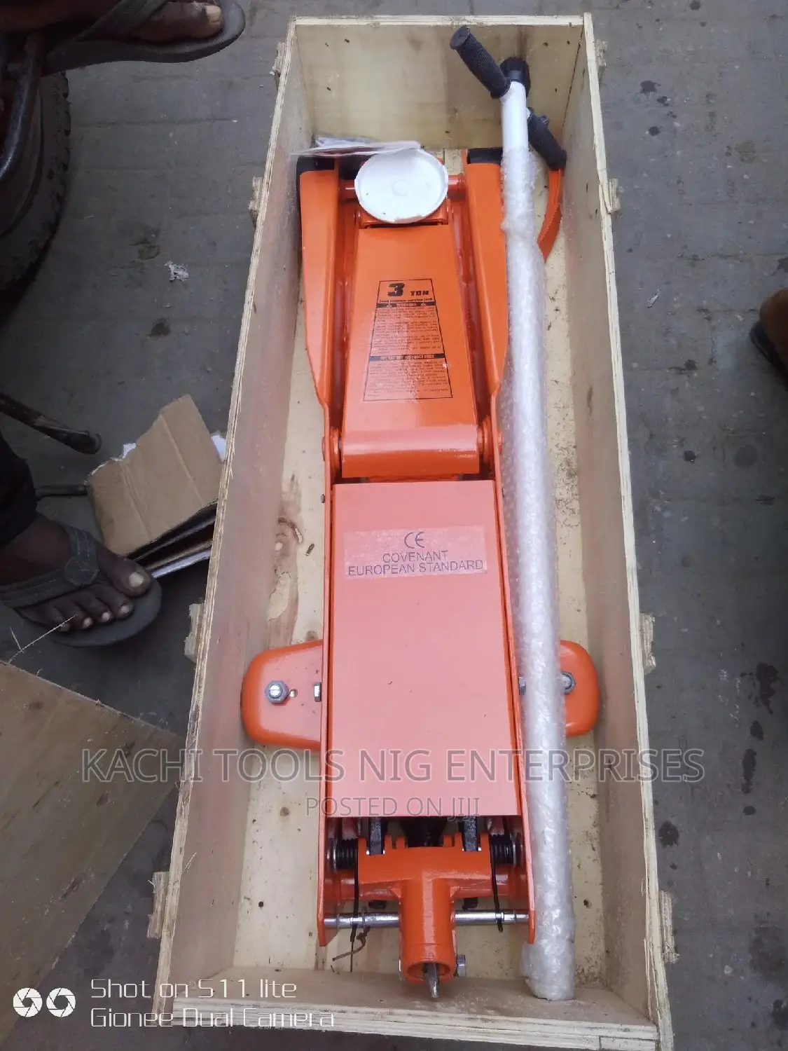 Original 3ton Long Frame Floor Jack