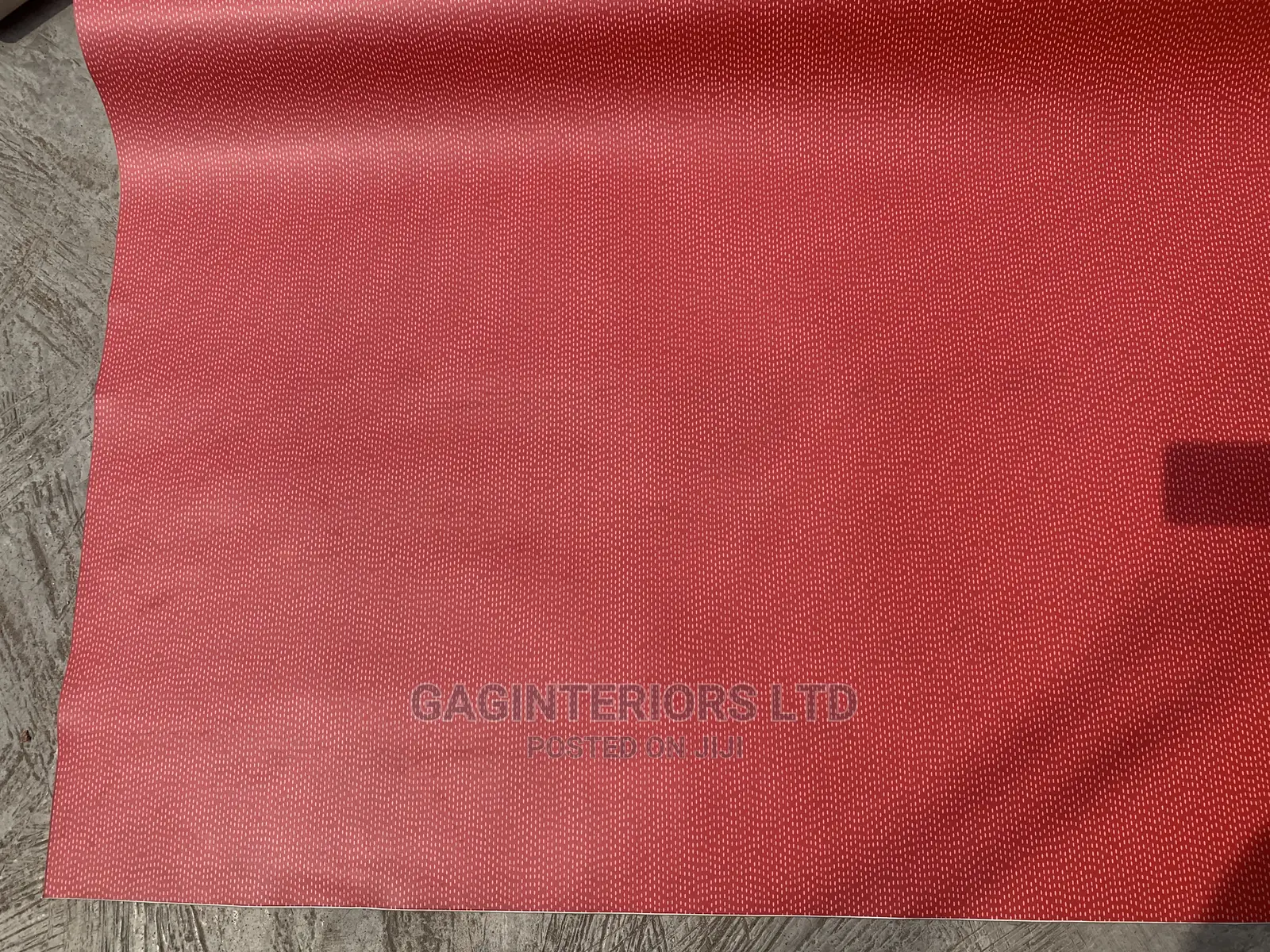 Red Linoleum Flooring Carpet
