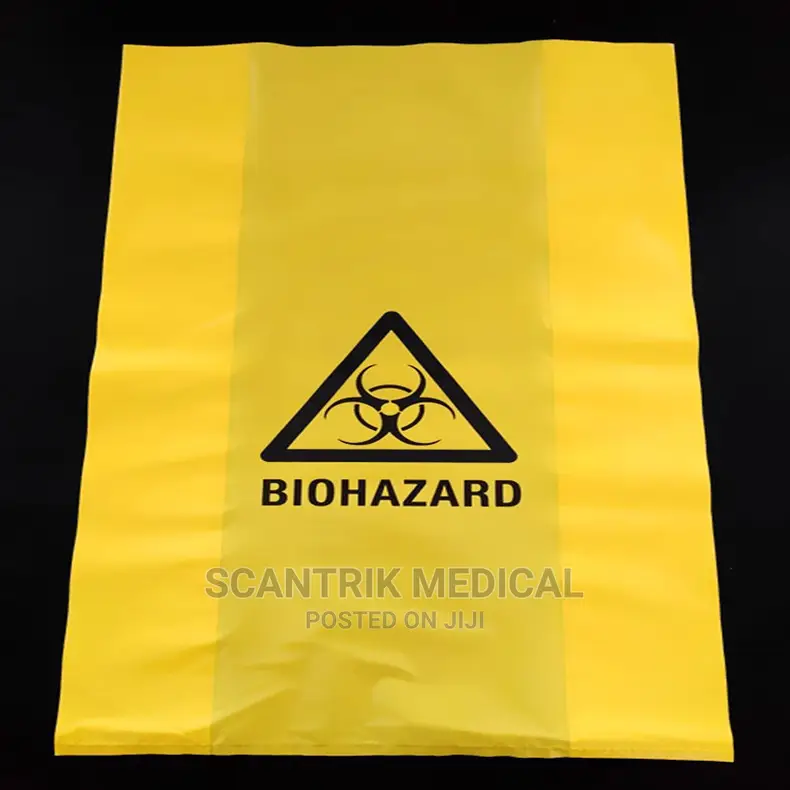 Heavy Duty Disposable Waterproof Biohazard Garbage Bags