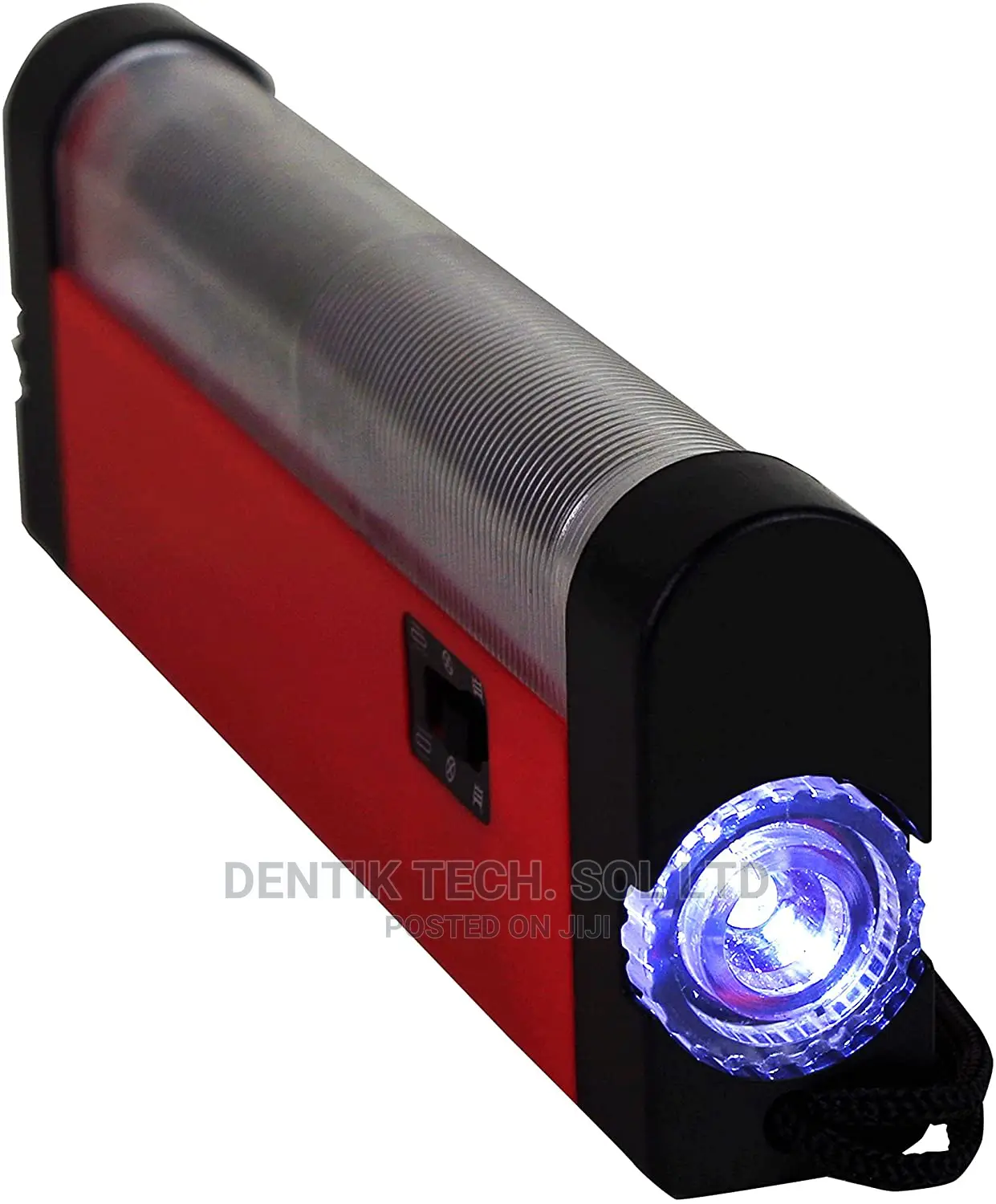 Handy Fake Money Detector With Torch - Red