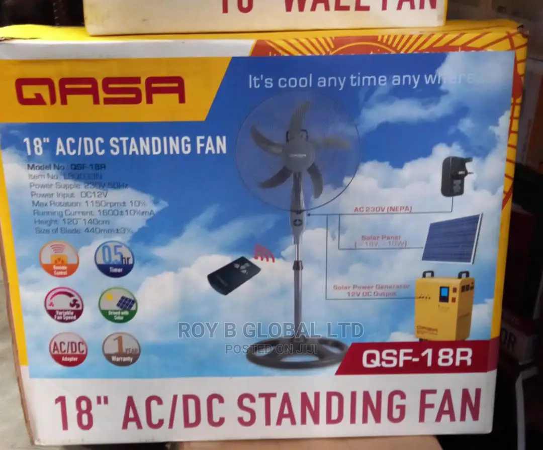 18" Inverter Ac /Dc Standing Fan
