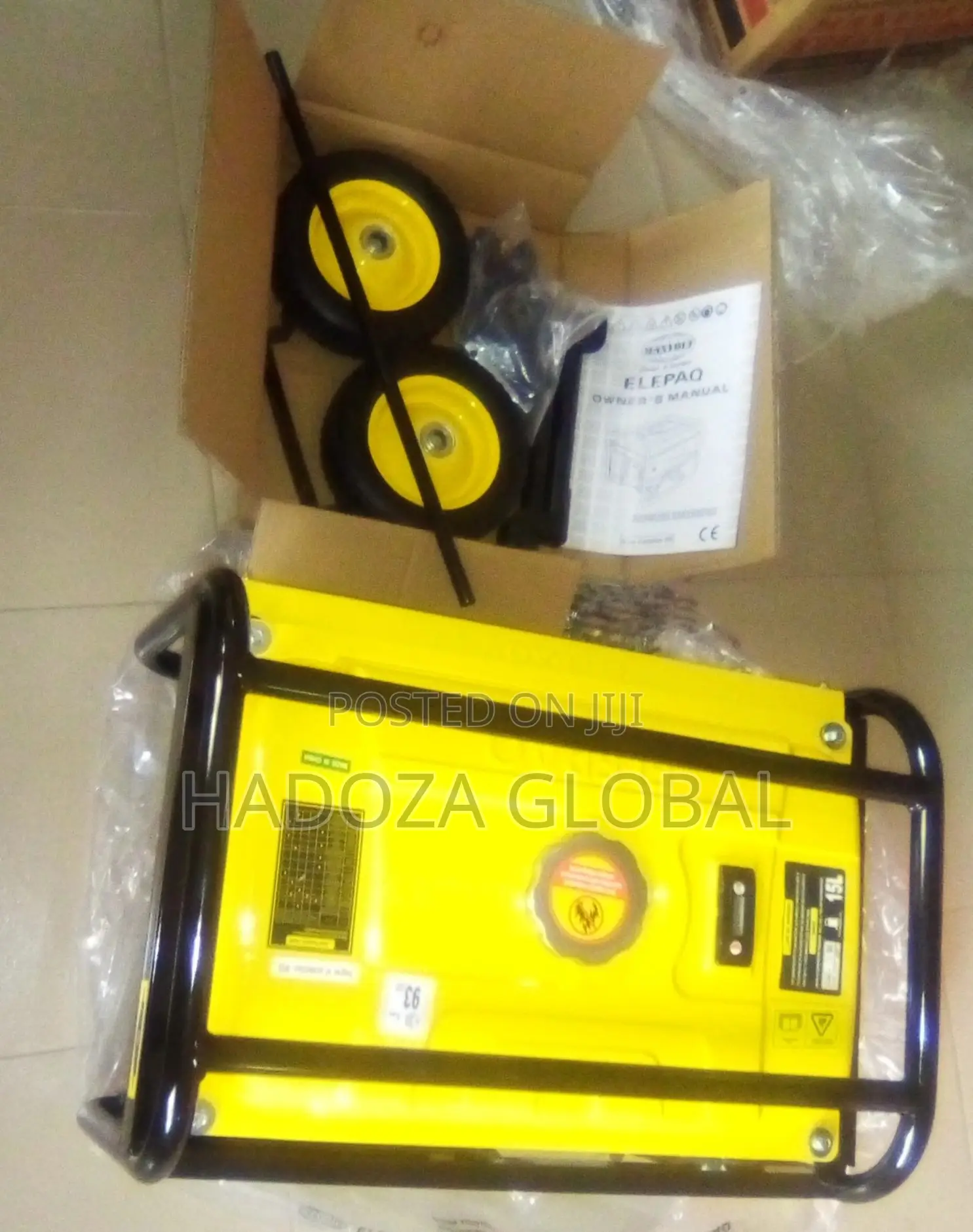 Elepaq 5kva Automatic Petrol Gen With 15L Fuel Capacity