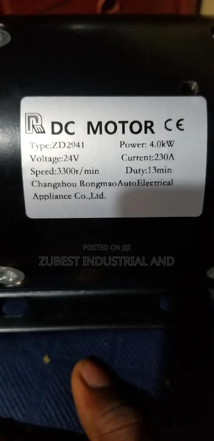 Dc Motor 5hp New One Original