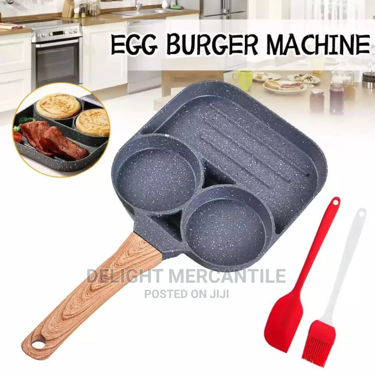 Masa Pan Omelette Egg Ham Burger Pancake Maker