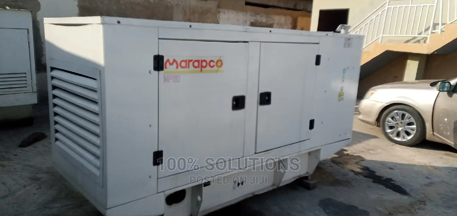 80KVA Marapco MP80 Sound Proof Generator for Sale