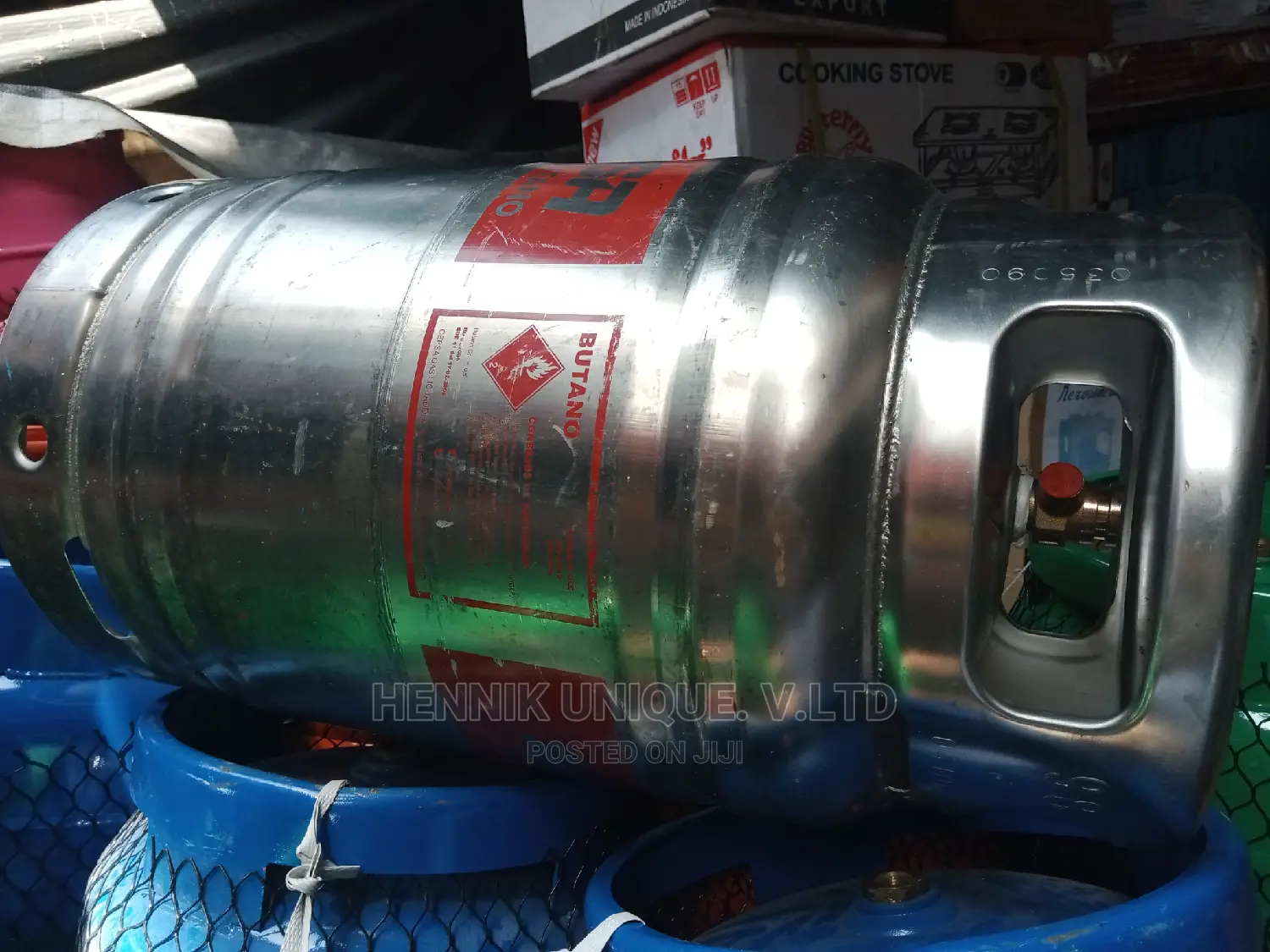 European Gas Bottle Stainless Steel 18/10 ,12.5kg