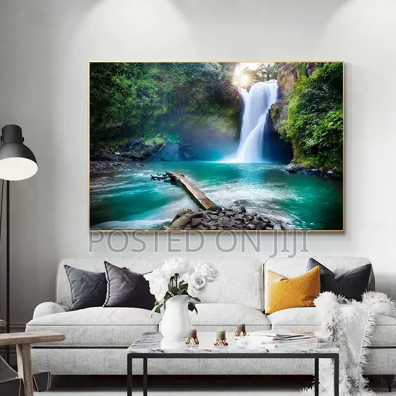 Landscape Natural Waterfall Wall Art