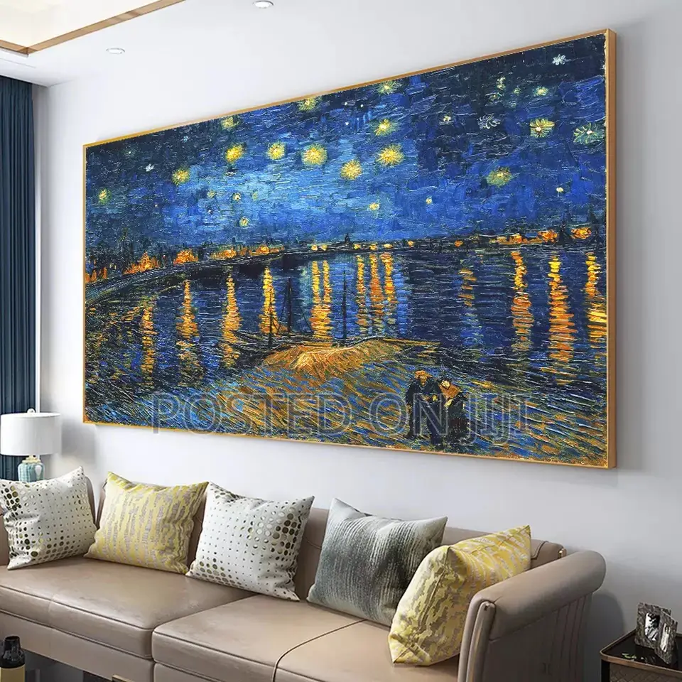 Van Gogh Famous Painting Starry