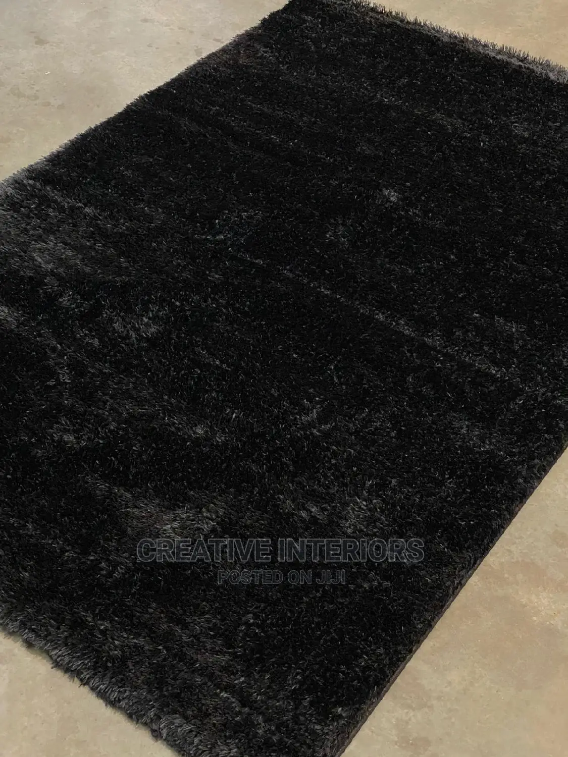 4by6 Plain Shaggy Center Rugs
