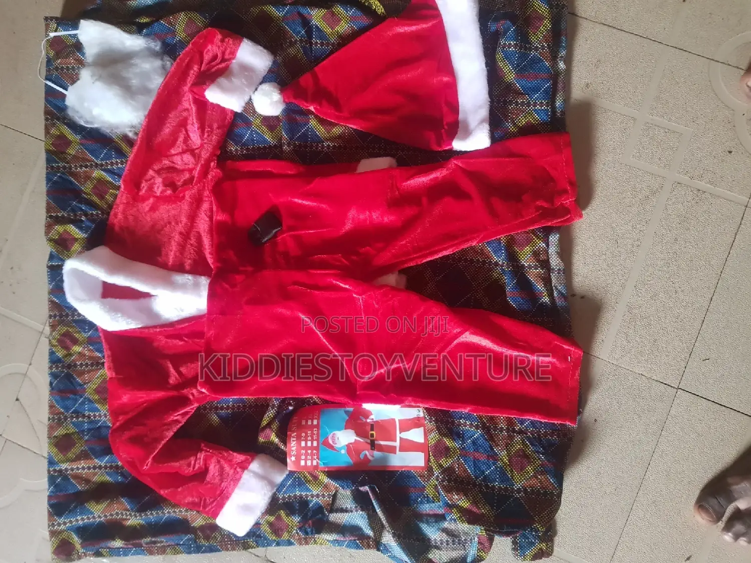 Christmas Santa Costume for Boy