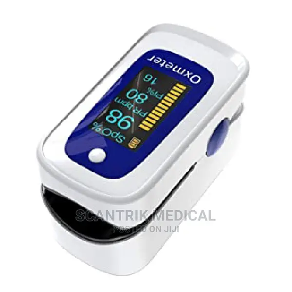Finger Pulse Oximeter With Alarm for Measuring Oxygen Satura