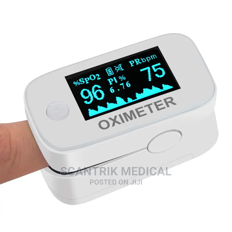 Pulse Oximeter (Finger) – White