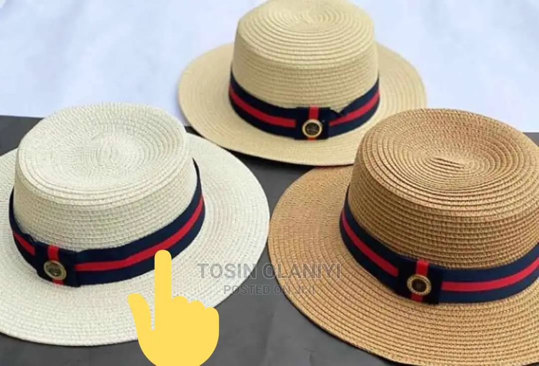 Unisex Boater Straw Hats