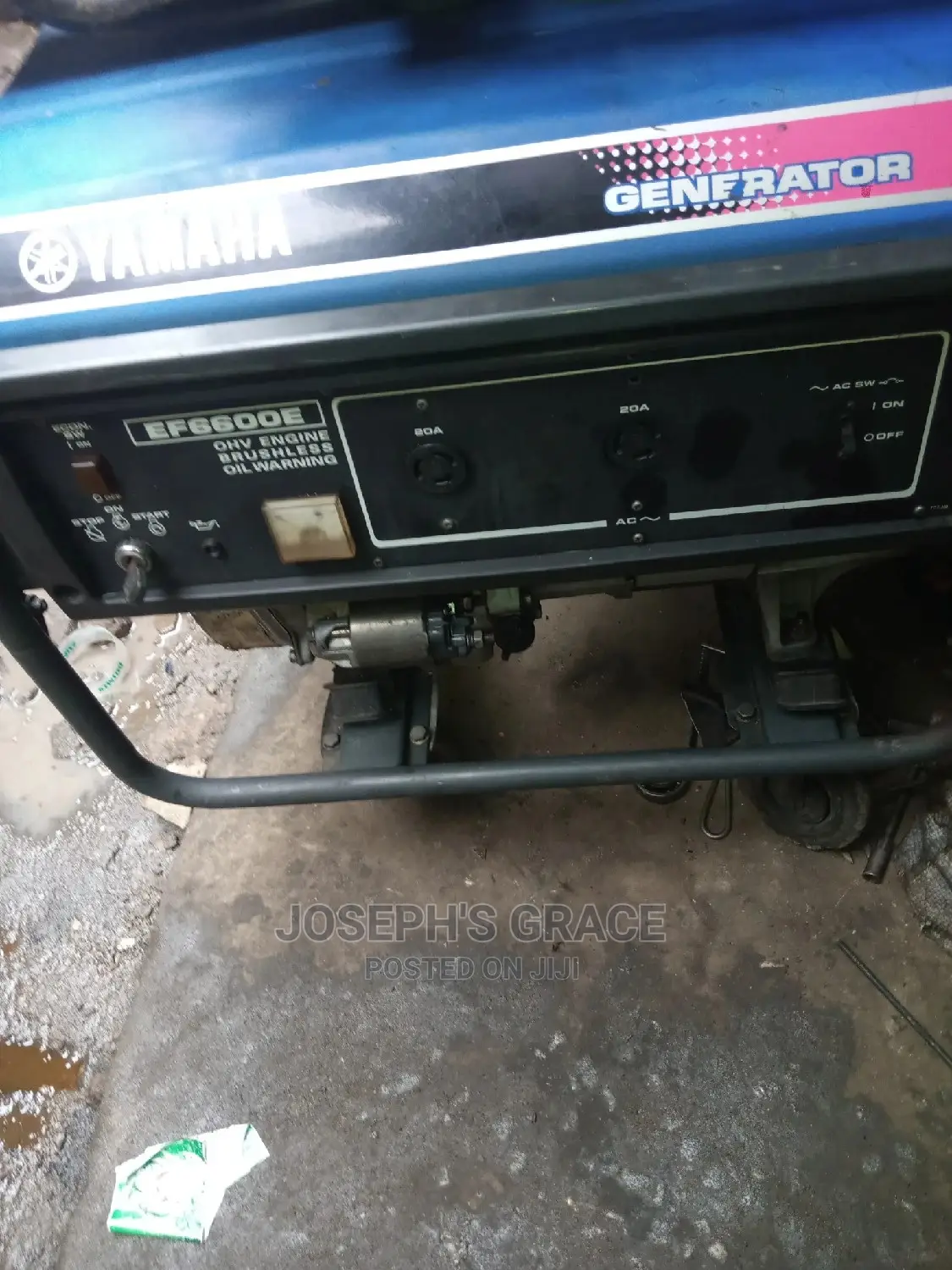 Yamaha 6600kva Generator. (Japan)