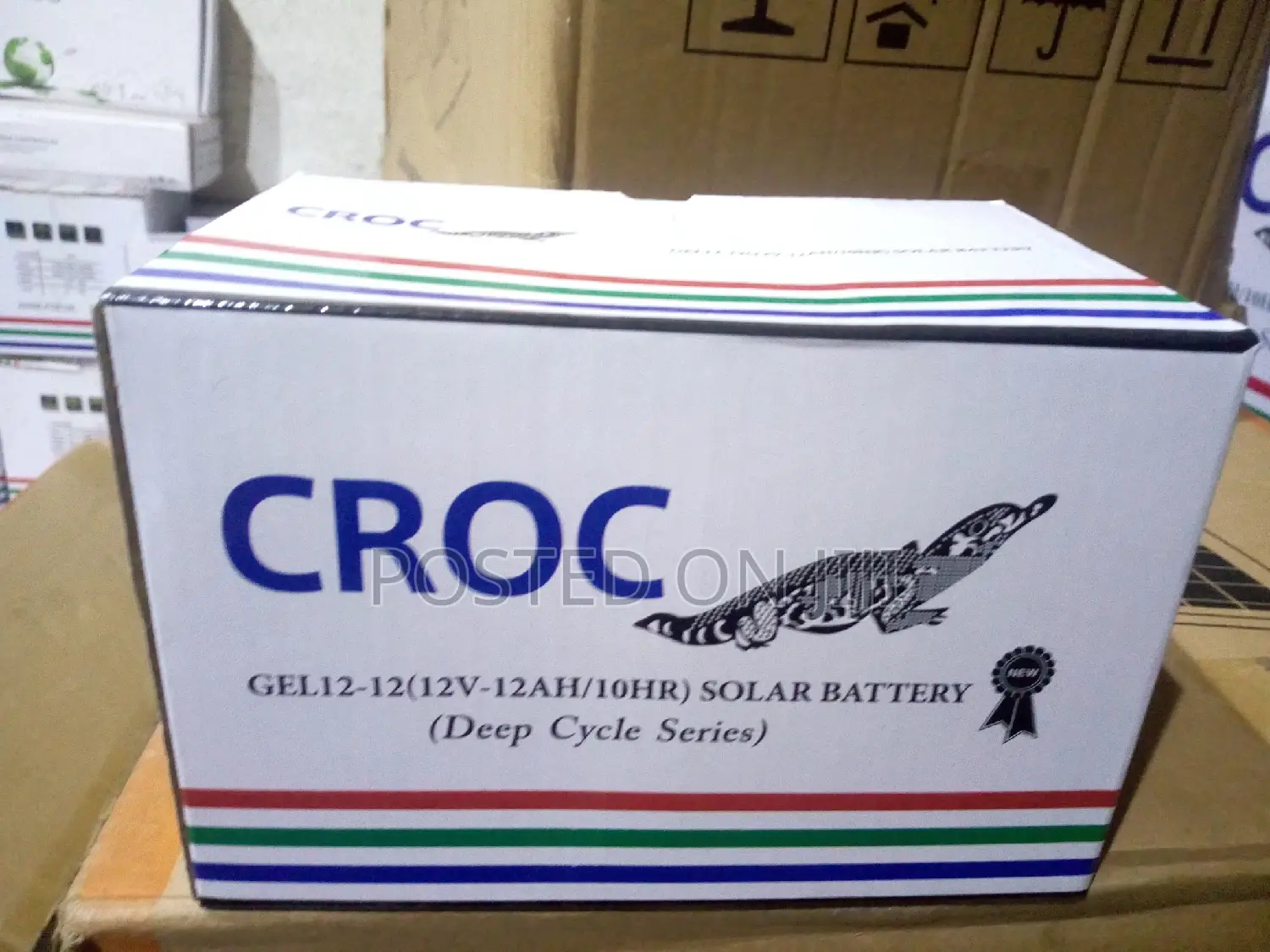 CROC 12v/12ah Deep Cycle UPS Battery