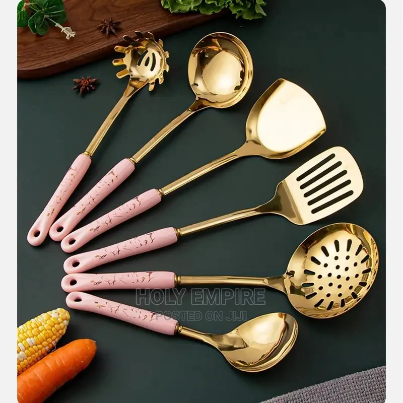 7 PCS 304 Stainless Steel Kitchen Cooking Utensil Tools Set