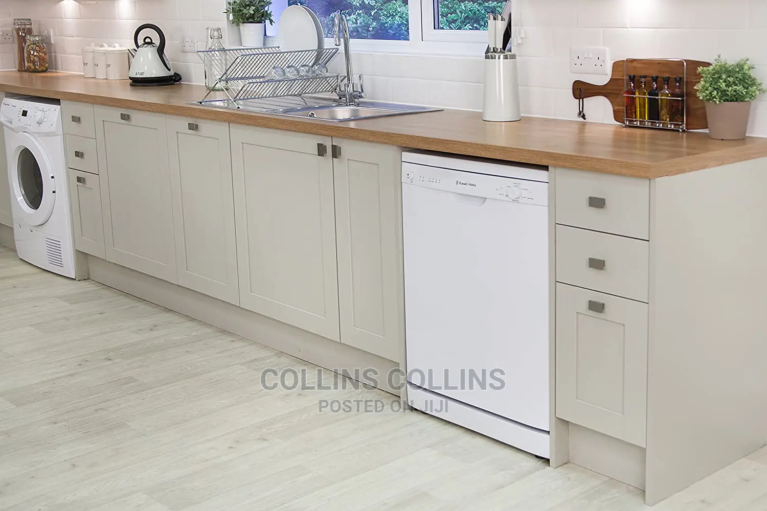 Russell Hobbs White Freestanding 60cm Wide Dishwasher