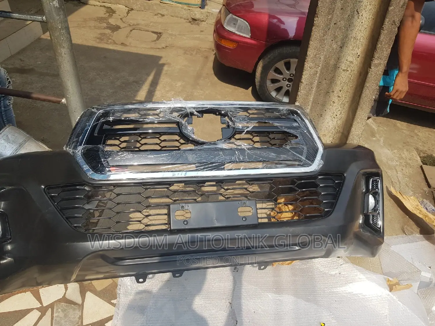 Complete Front Bumper For Toyota Hilux 2018-2020 Tigerface Available