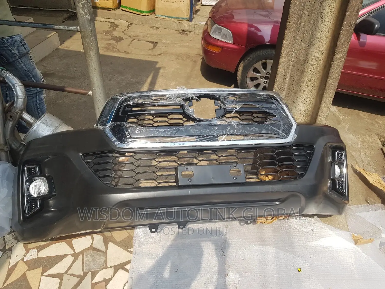 Complete Front Bumper For Toyota Hilux 2018-2020 Tigerface Available
